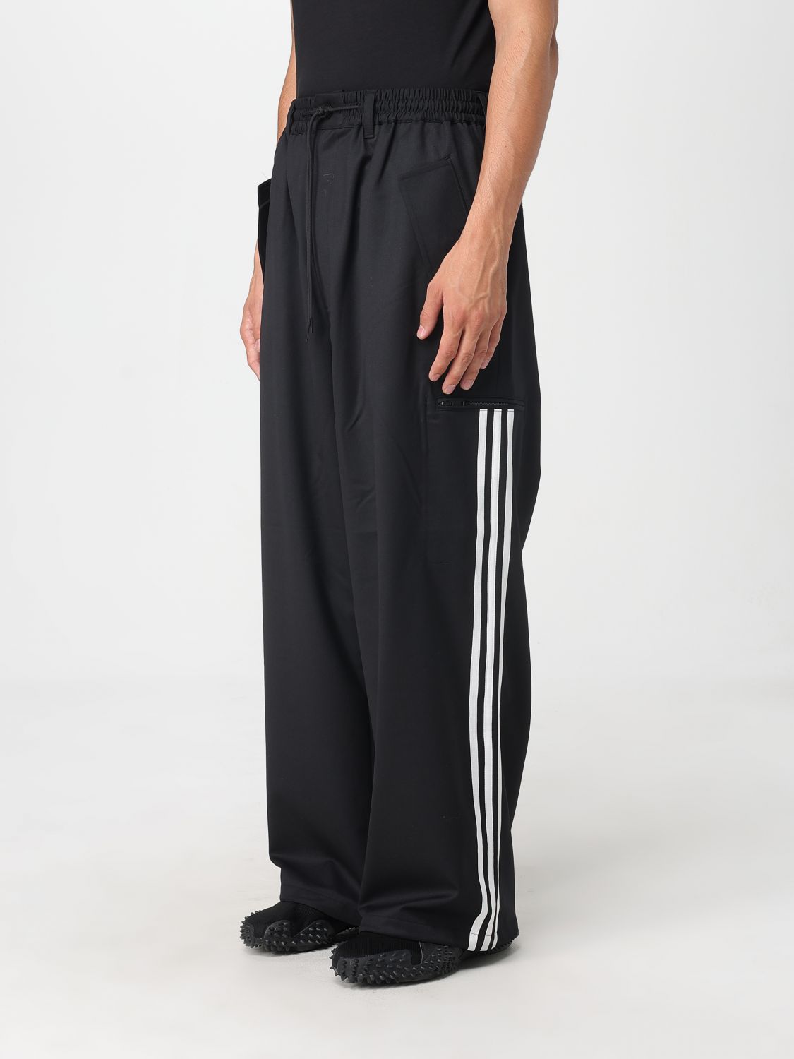 Pants Men color Black
