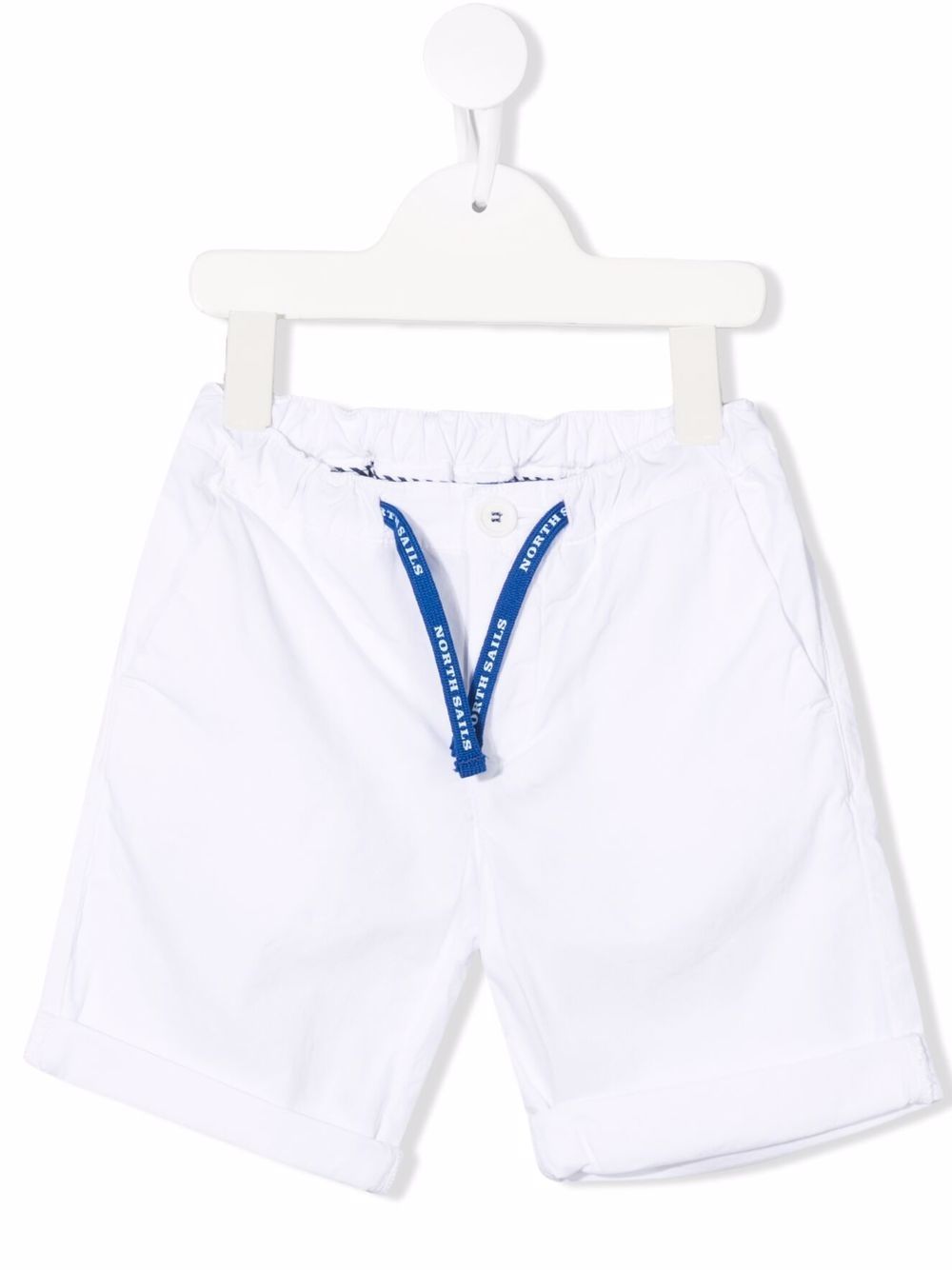 Logo drawstring shorts - White