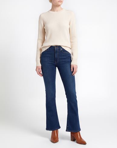 Woman Jeans Blue Size 29 Cotton, Lyocell, Elastomultiester, Elastane