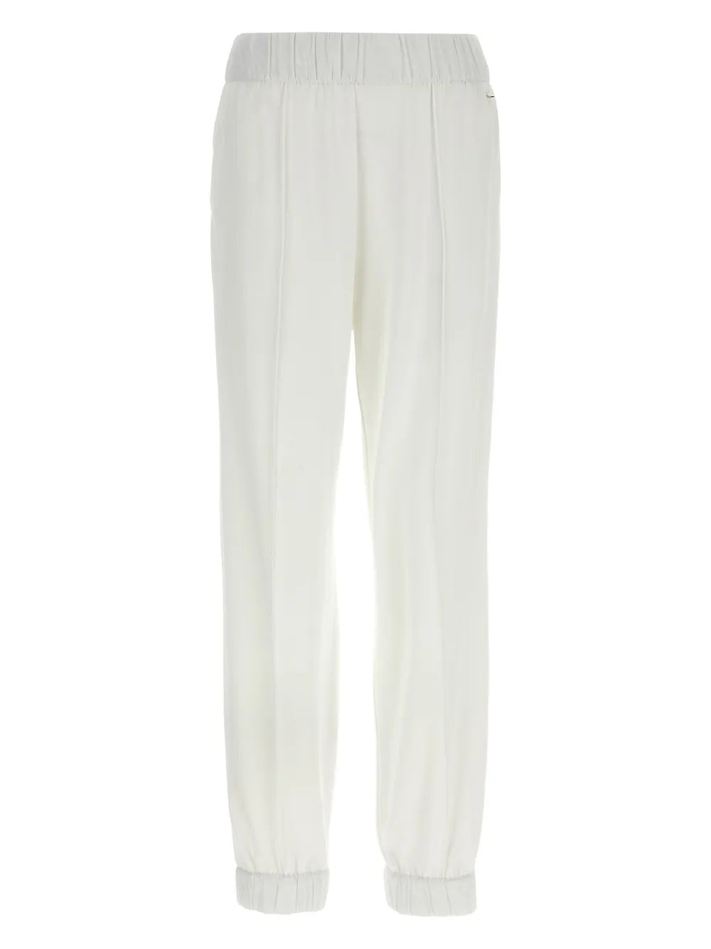 Logo-Plaque Track Pants — White