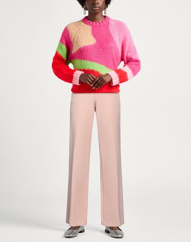 Kocca Woman Pants Light pink Size 8 Polyester, Elastane
