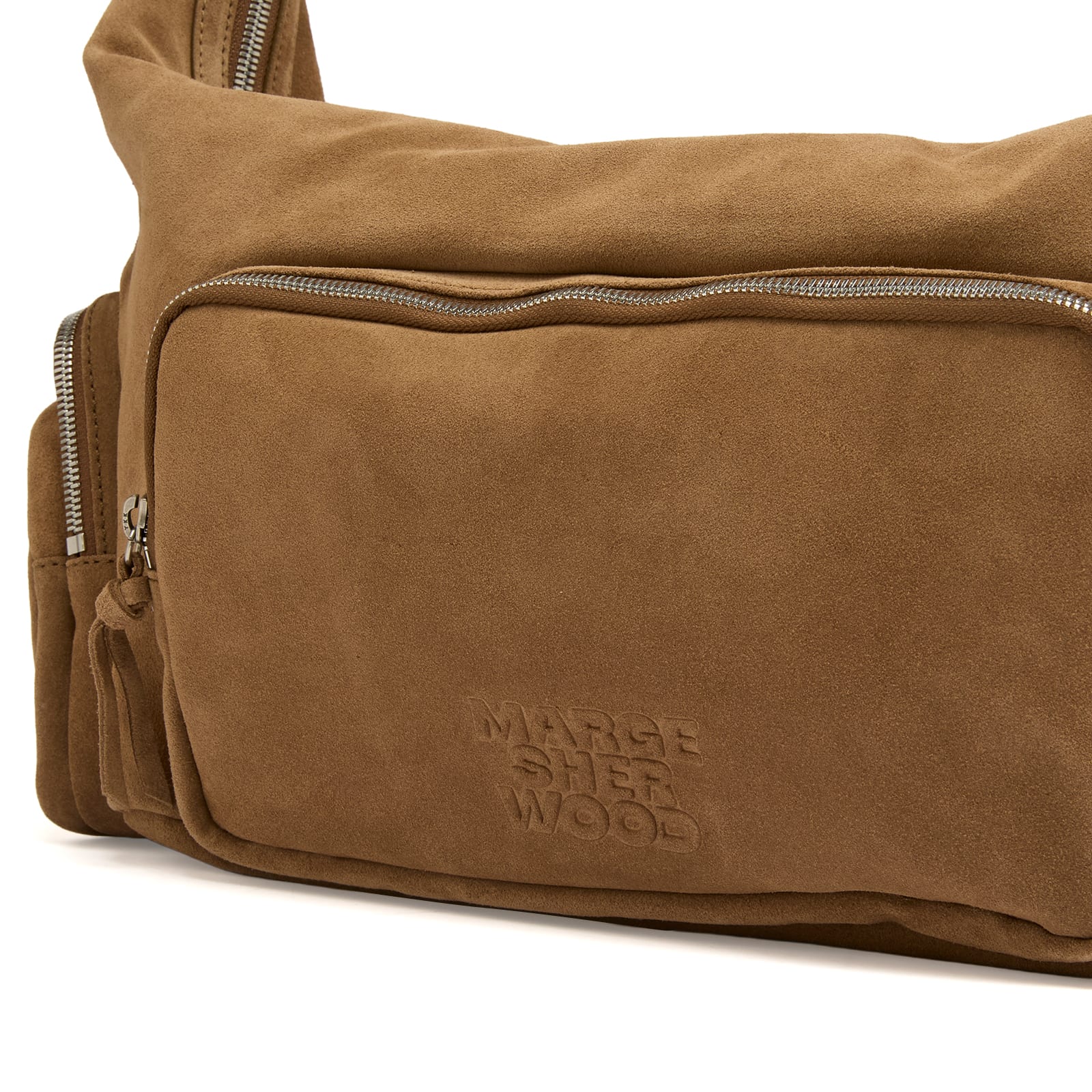 Women's City Hobo Ew Bag Cappuccino Suede