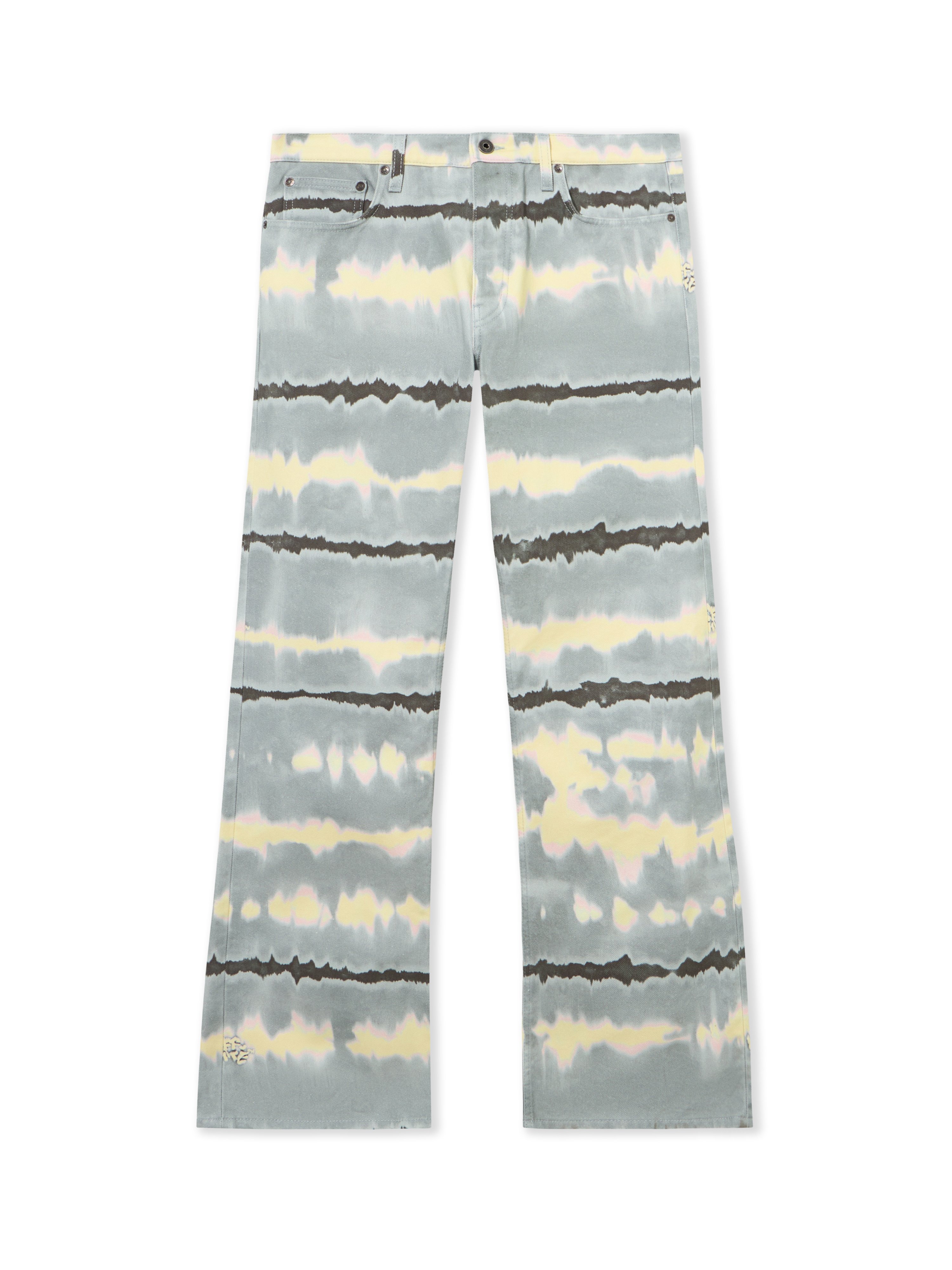All-over Tie-dye Slim Relax Jeans