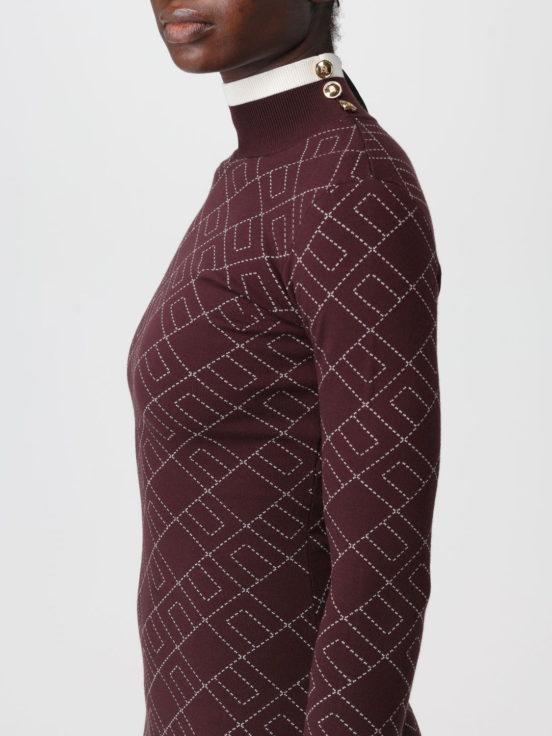 Dress Woman color Wine