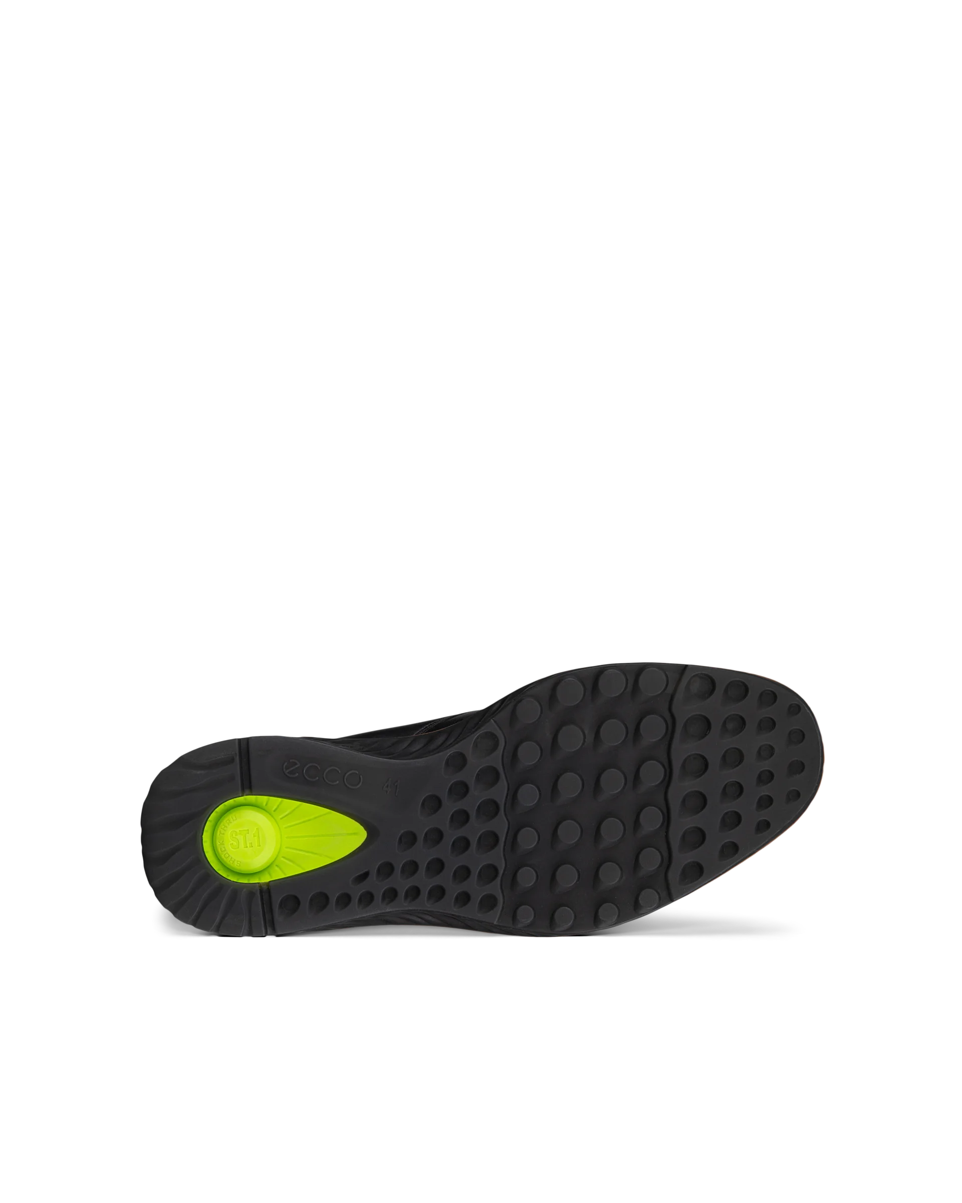ST.1 Hybrid - Men's Leather Derby Shoe - Black