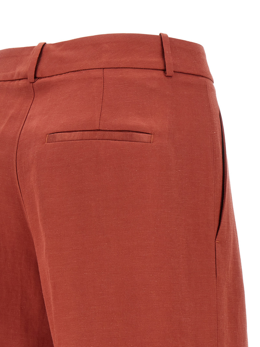 Linen Viscose Bermuda Shorts