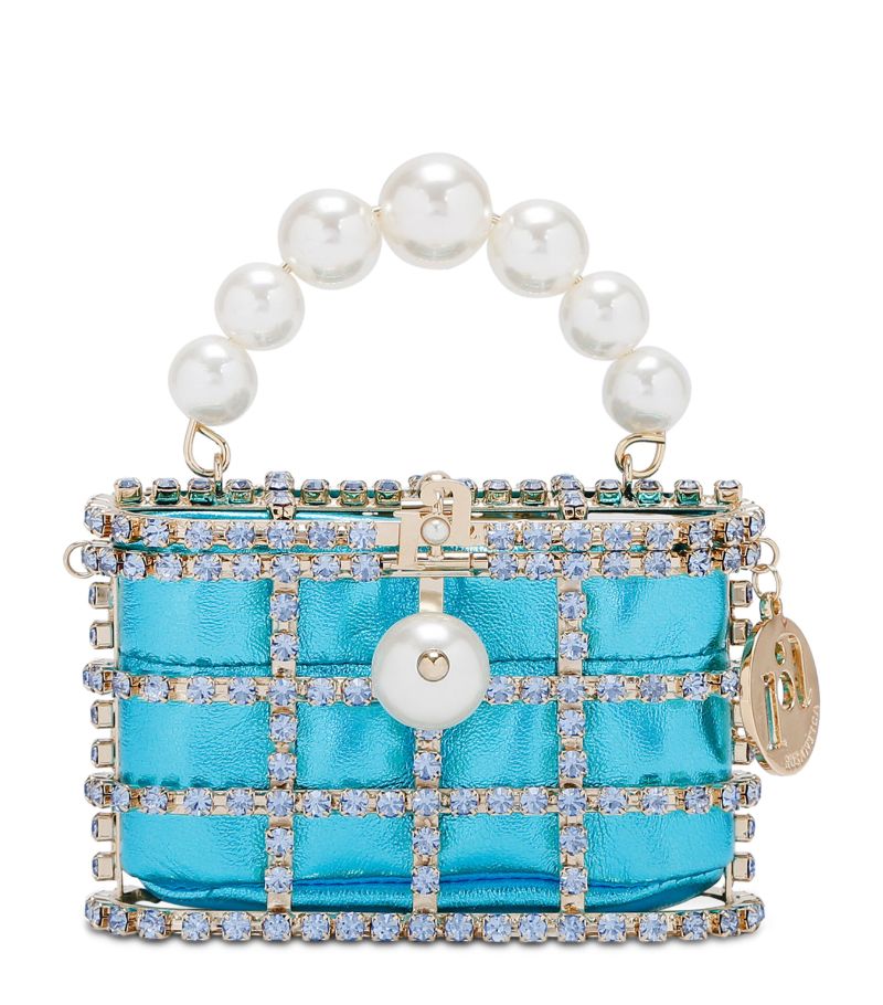 로산티카 여성 Mini Holli Cioccolato Top-Handle Bag