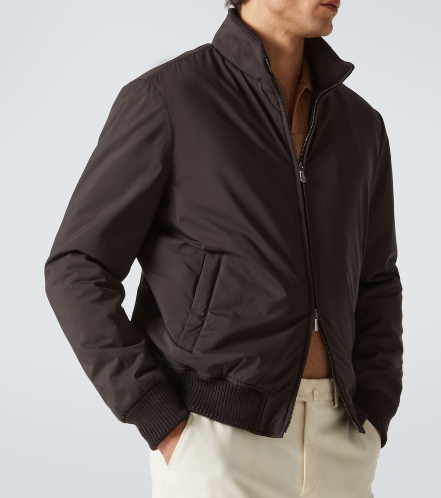 Technical bomber jacket