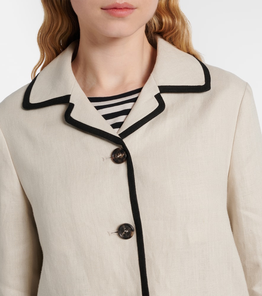 Leslie linen jacket