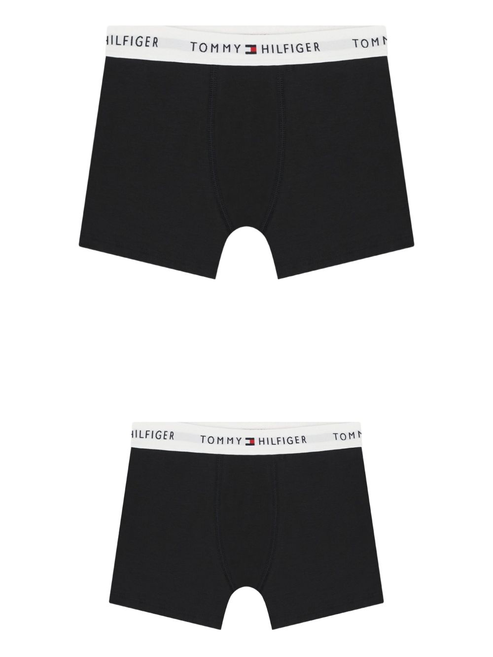Elasticated waistband boxer shorts - Black