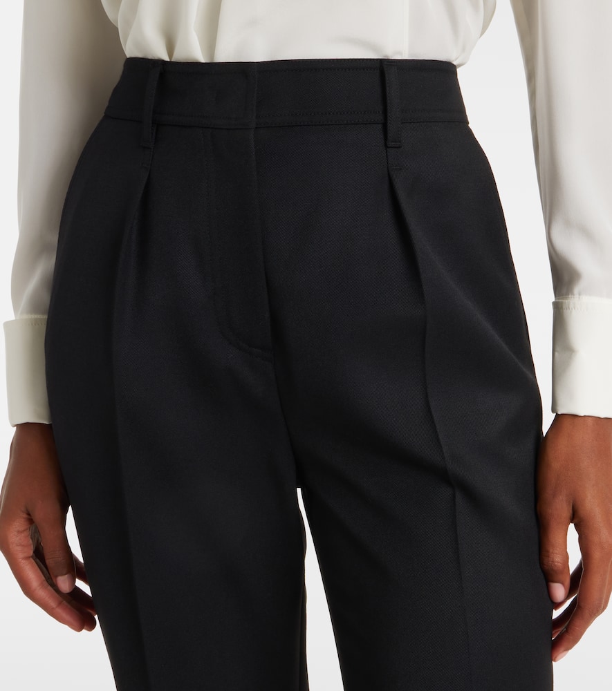 Cannes virgin wool straight pants