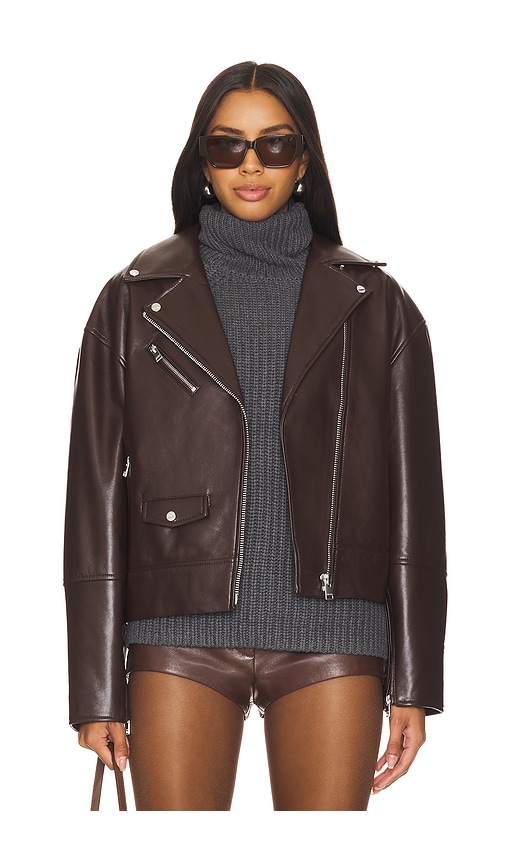 LAMARQUE Andrade Jacket in Brown.  XS. Also in
