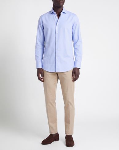 Washed Man Shirt Light blue Size 16 ½ Cotton
