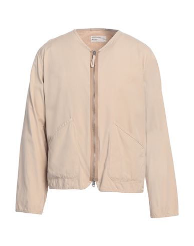 Man Jacket Beige Size S Cotton