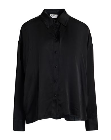 B. yu Woman Shirt Black Size S Viscose