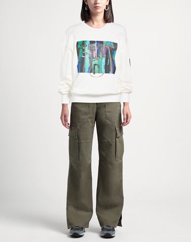 Peuterey. plurals Woman Sweatshirt White Size S Cotton