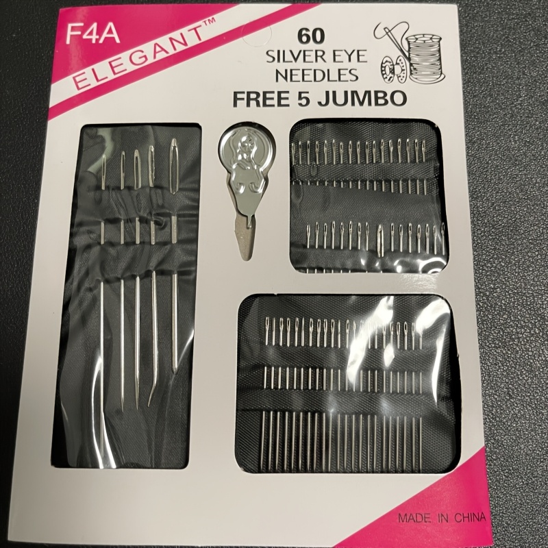 temu | TEMU A Heavy-duty Stainless Sewing Needle Set With 60 Needles ...