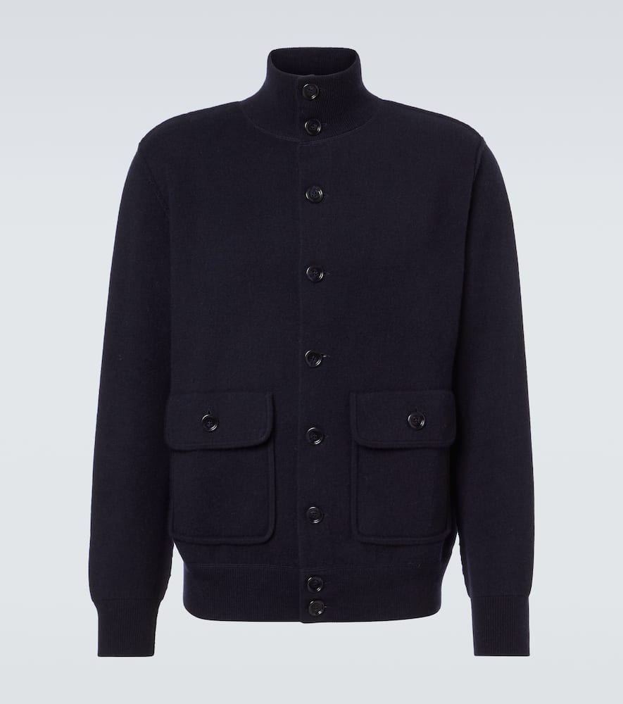 Wool and cashmere jacket