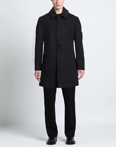 Man Coat Midnight blue Size 38 Wool, Cashmere