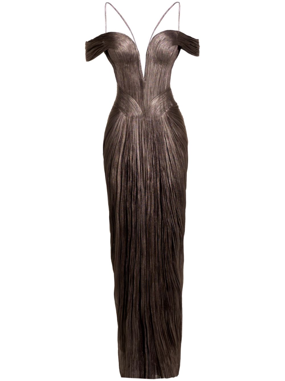 Tia gown - Brown