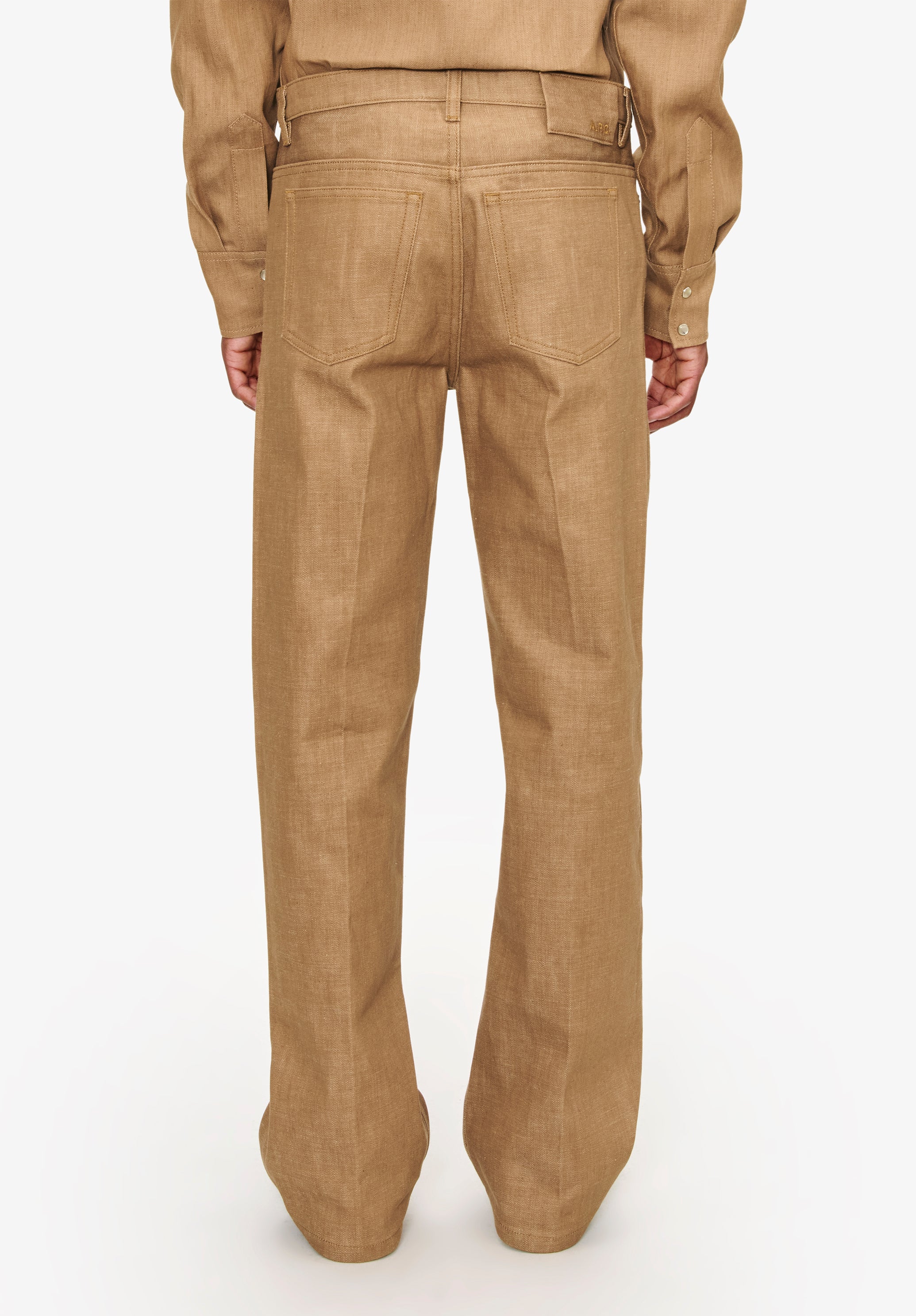 A. P.C. Men's Arno Jeans Size: 27 in Chestnut