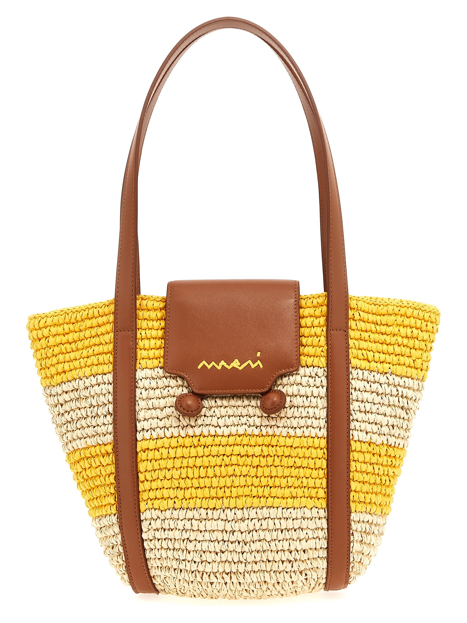 마르니 여성 trunkaroo Small Shopping Bag SHMP0117U0P8309ZO933