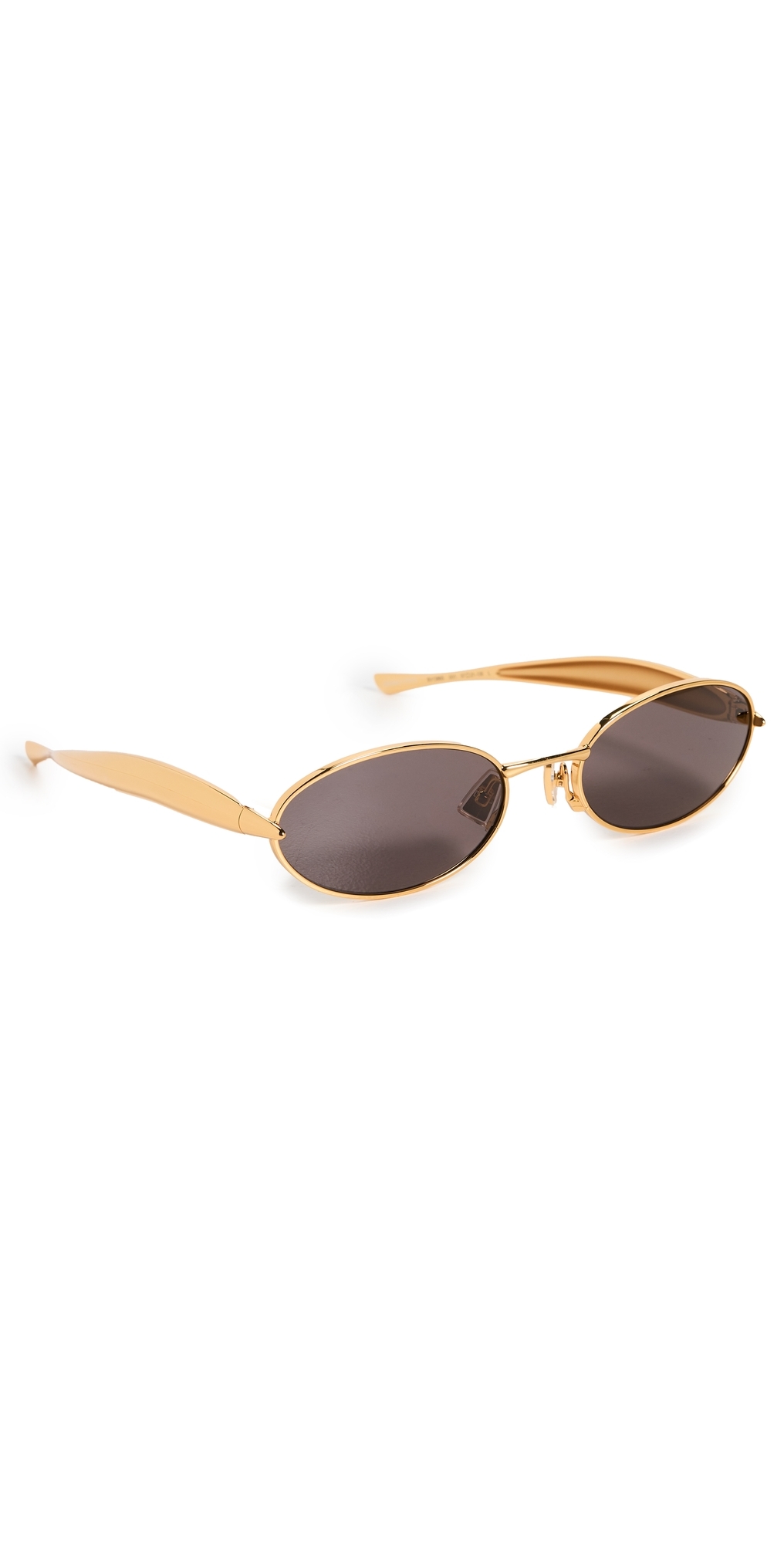 BV1386S Sunglasses Gold-Gold-Grey One Size