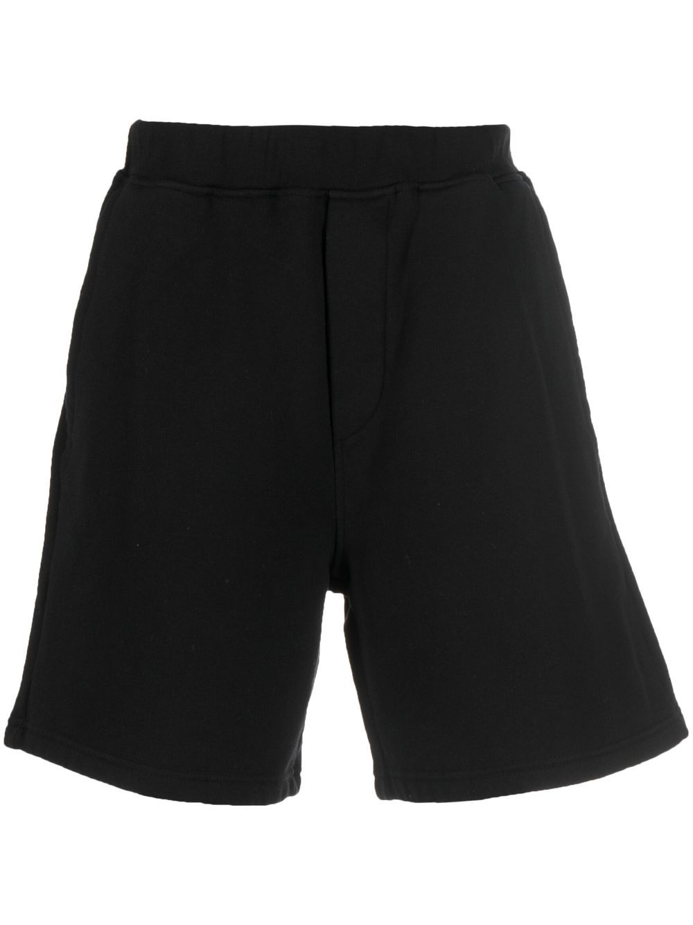 X Ibrahimović logo-print Bermuda shorts - Black
