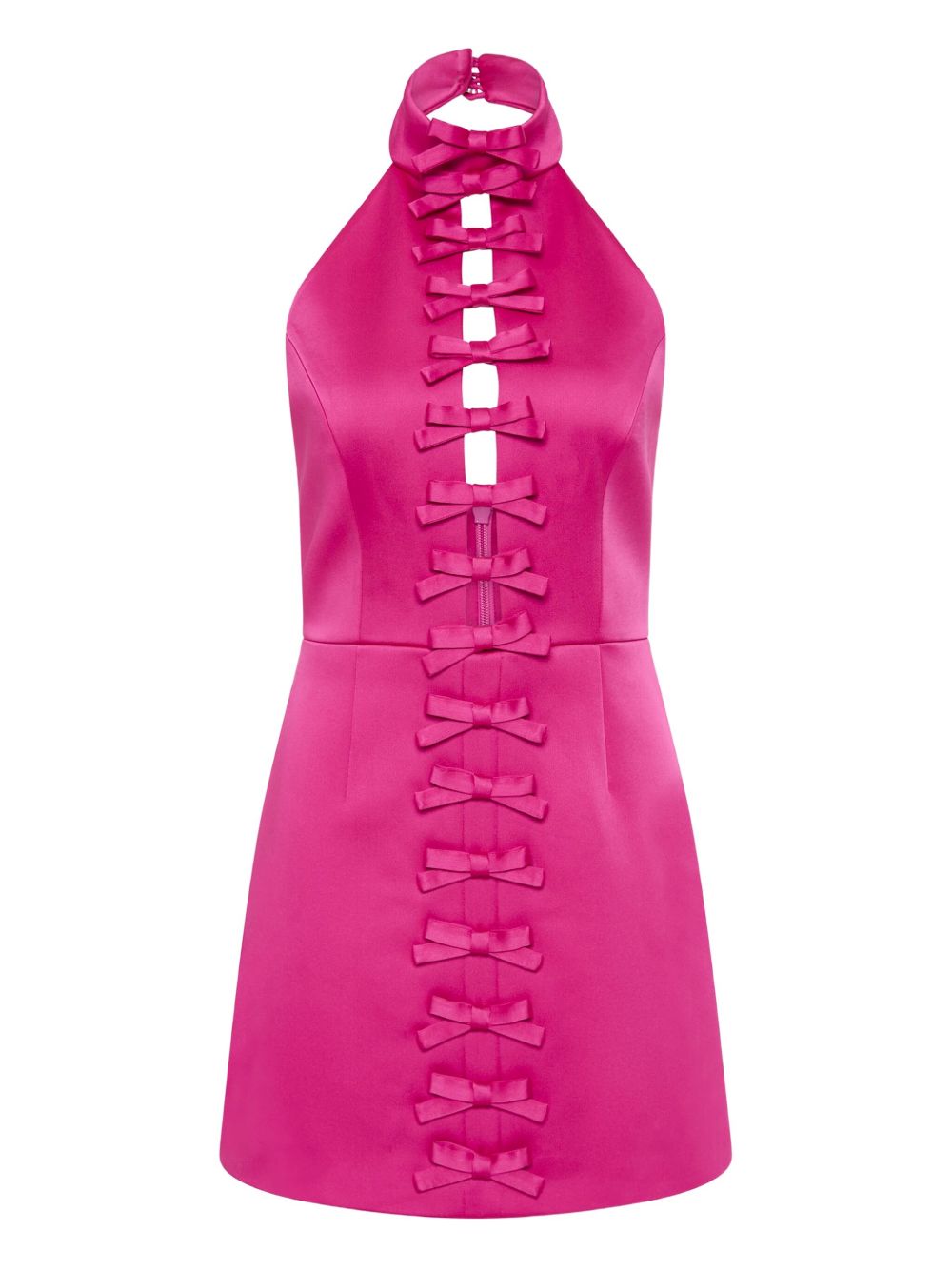 Halterneck mini dress - Pink