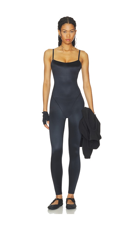 NikeSKIMS Shine Cami One Piece in Black. - M also in