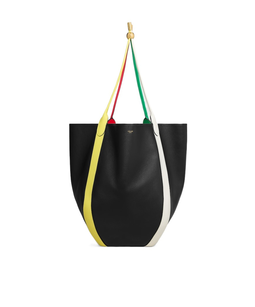 LARGE DROP BUCKET BAG IN SMOOTH CALFSKIN