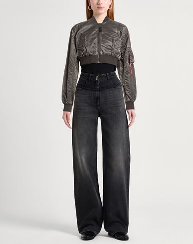 Woman Jacket Charcoal Size M Nylon