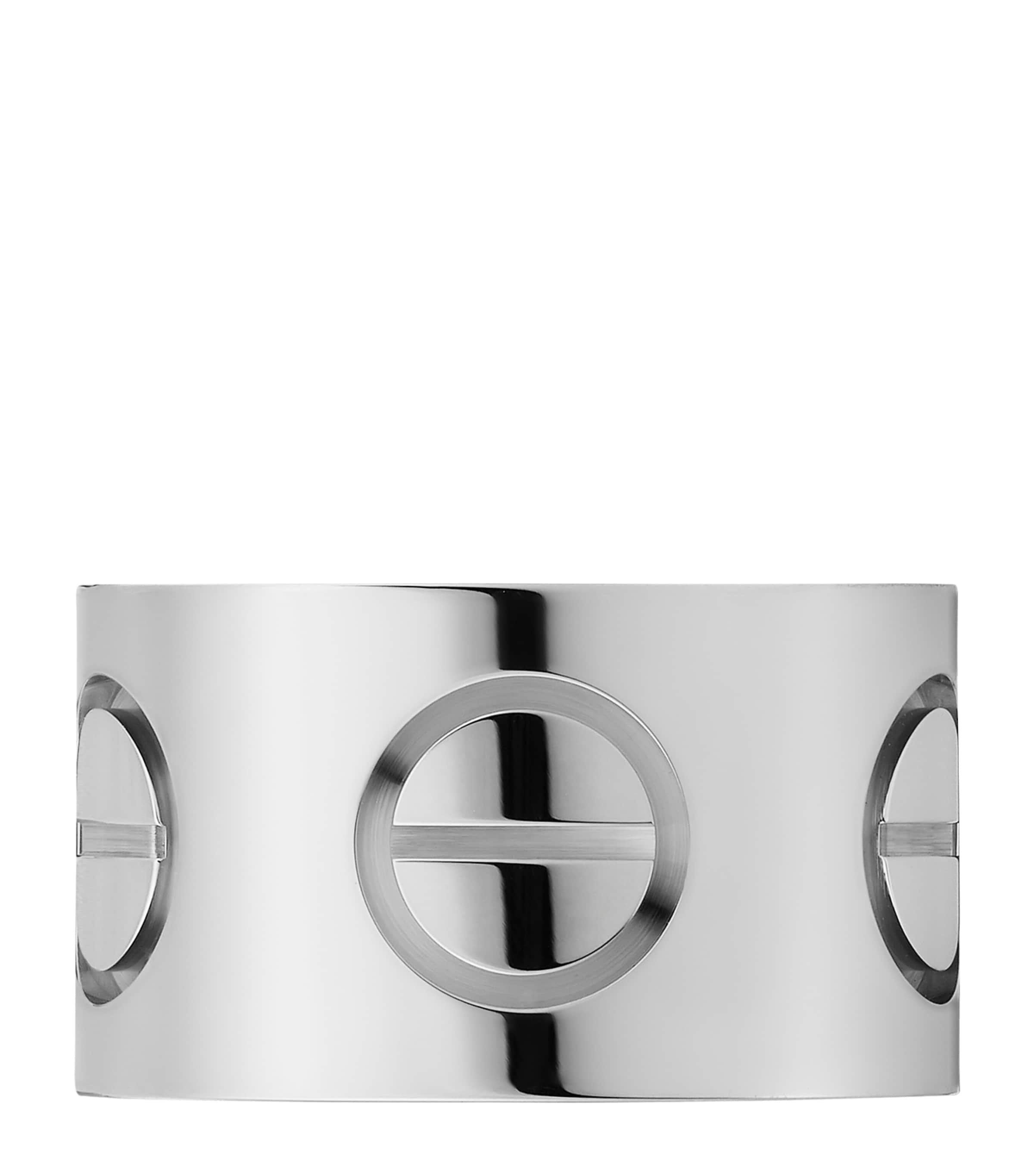 White Gold Love Ring