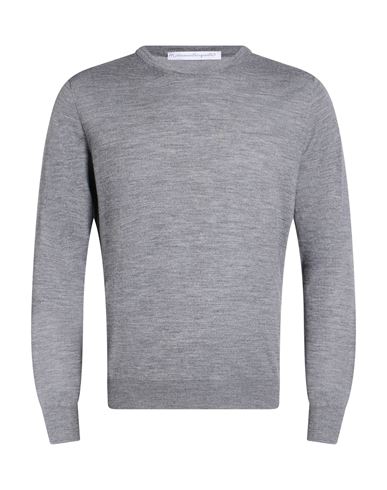Man Sweater Grey Size 36 Merino Wool