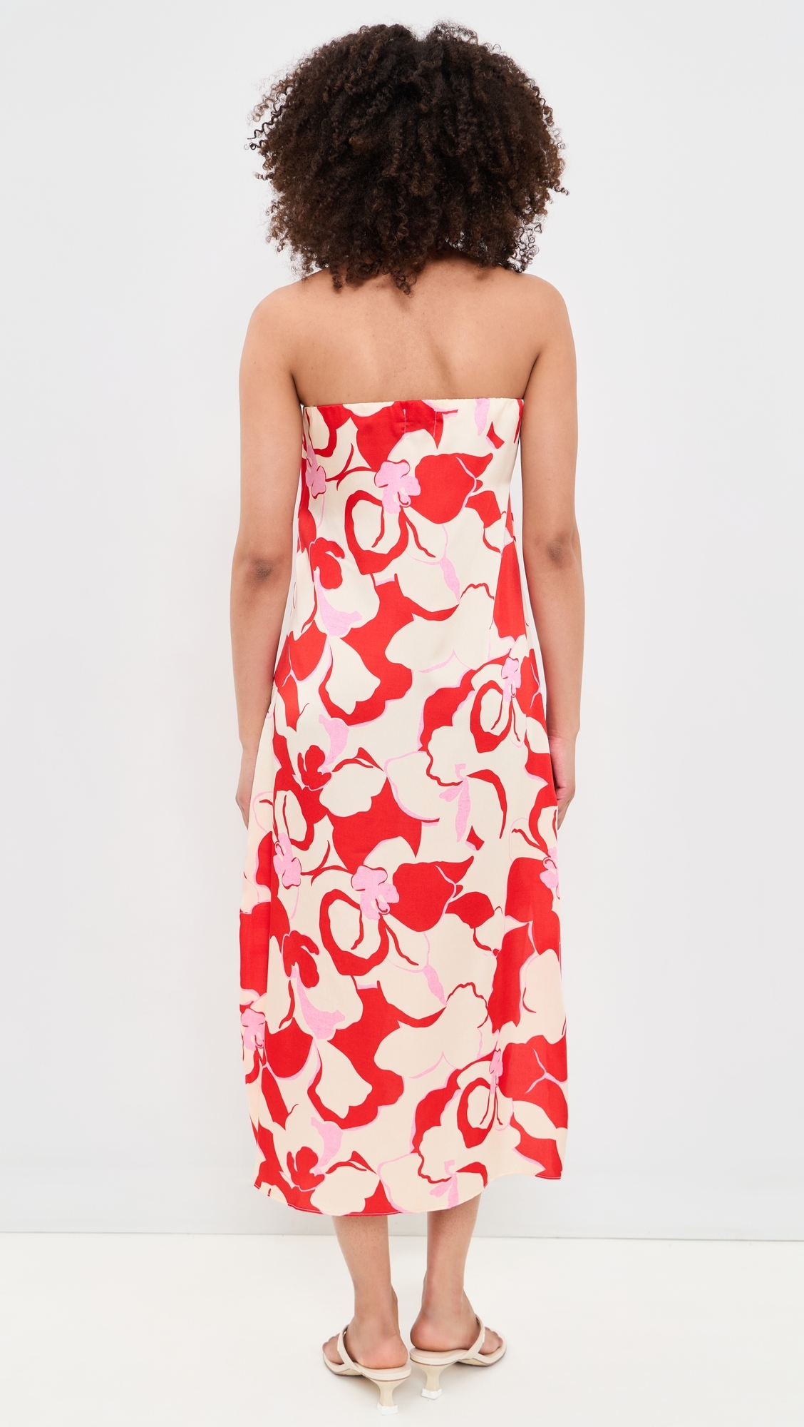 Damalis Dress Abstract Orchid