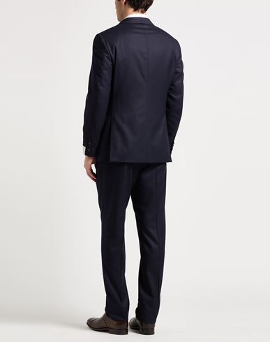 Man Suit Midnight blue Size 46 Wool