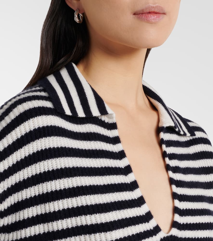 Gomma striped cashmere top