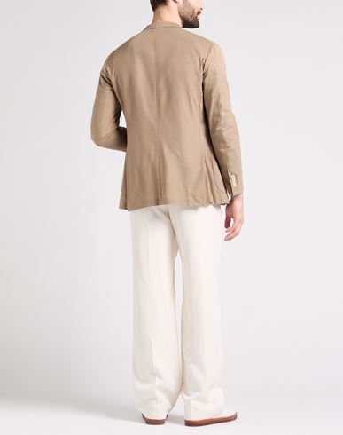 Man Blazer Sand Size 42 Cotton