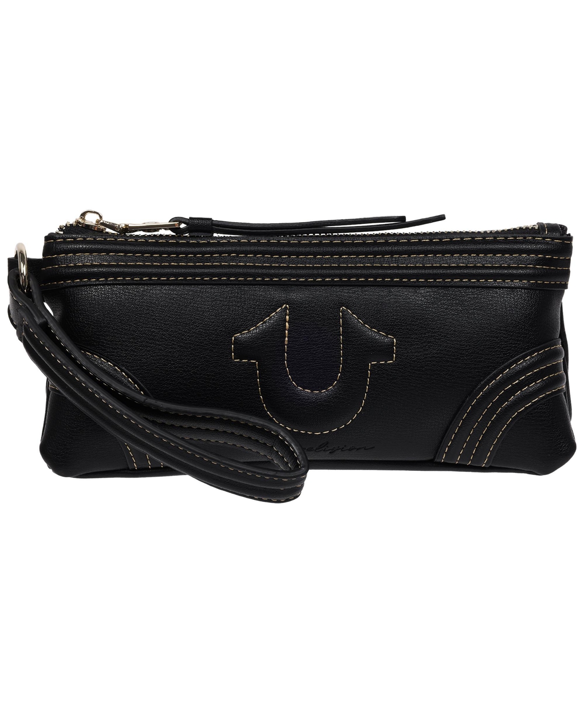 Bombe Horseshoe Wristlet Wallet - Black