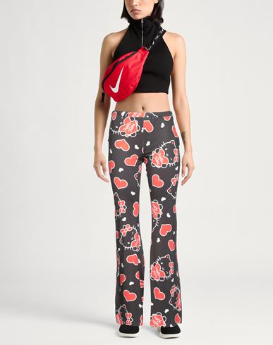 Woman Pants Black Size M Recycled polyester, Elastane