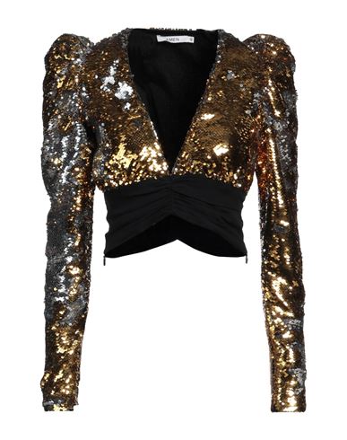 Woman Top Gold