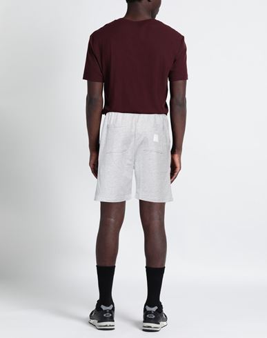 Man Shorts & Bermuda Shorts Grey Size XXL Cotton