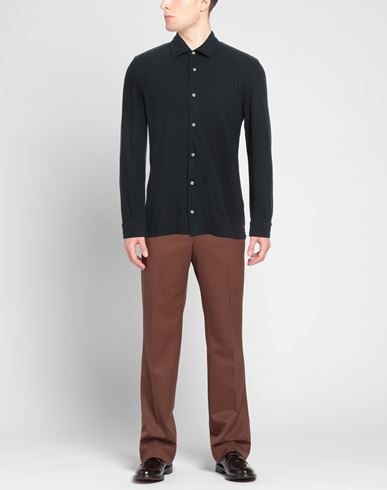 Bl'ker Man Shirt Black Size M Cotton