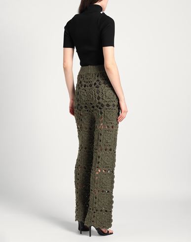 Tu Lizé Woman Pants Military green