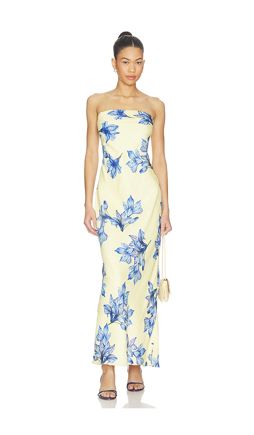 ROCOCO SAND Strapless Maxi Dress in Yellow. - S also in XXS, XS, M, L