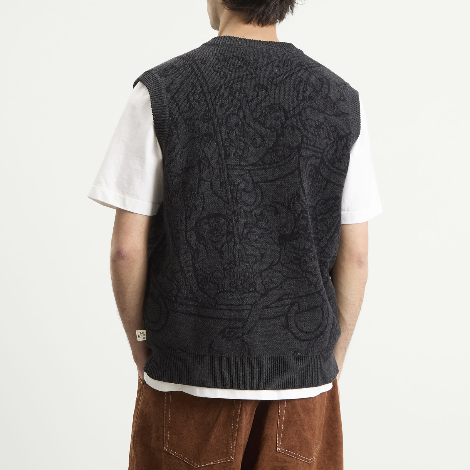 Men's Hades Vest in Charcoal