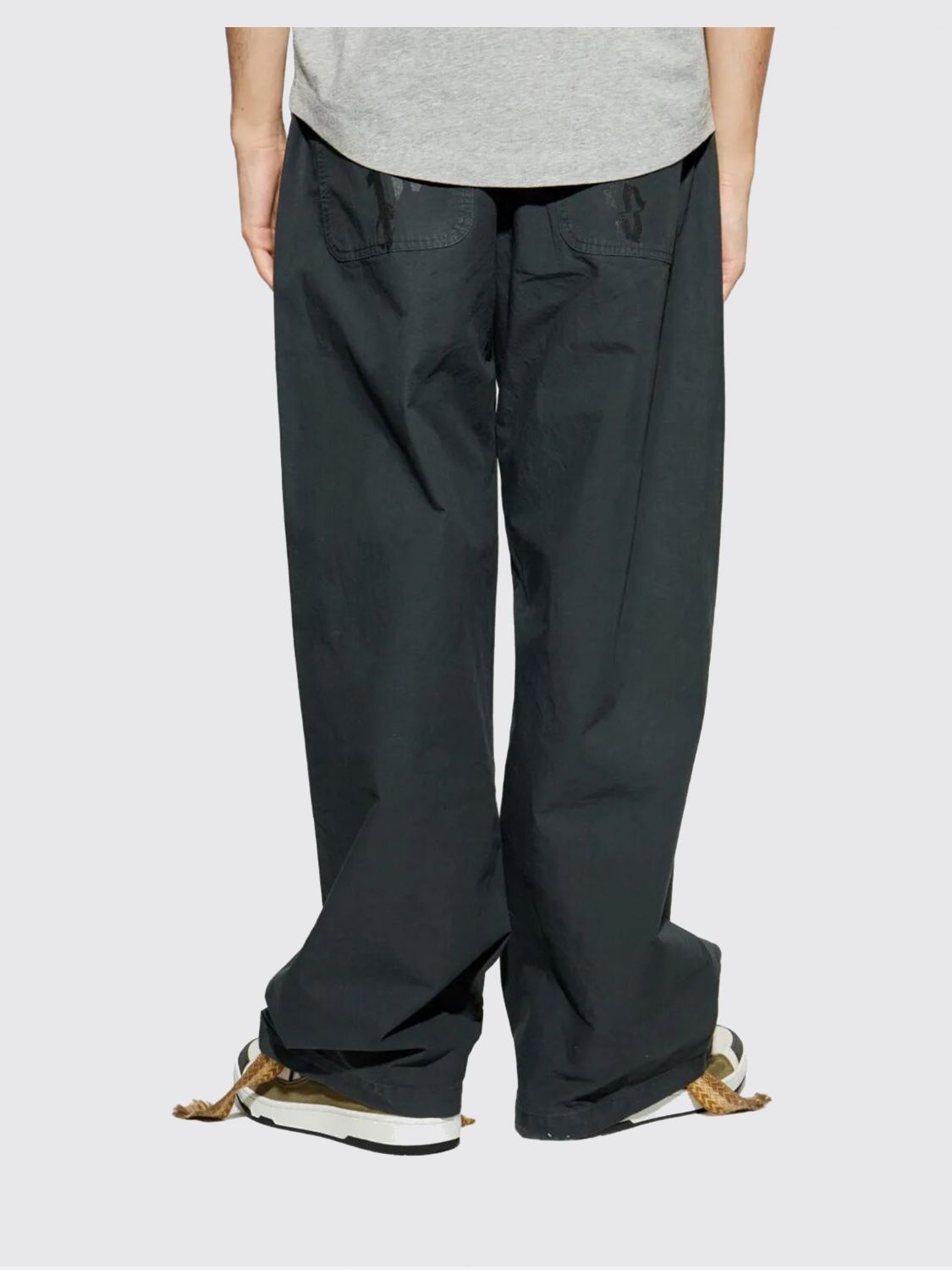 Pants Men color Black