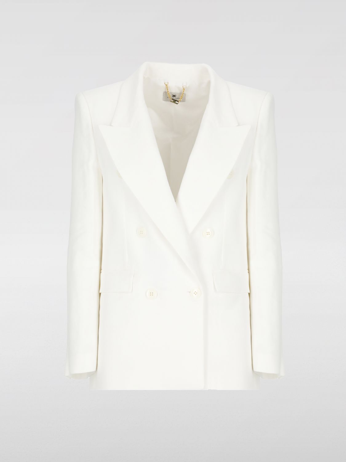 Blazer ELISABETTA FRANCHI Woman color Ivory