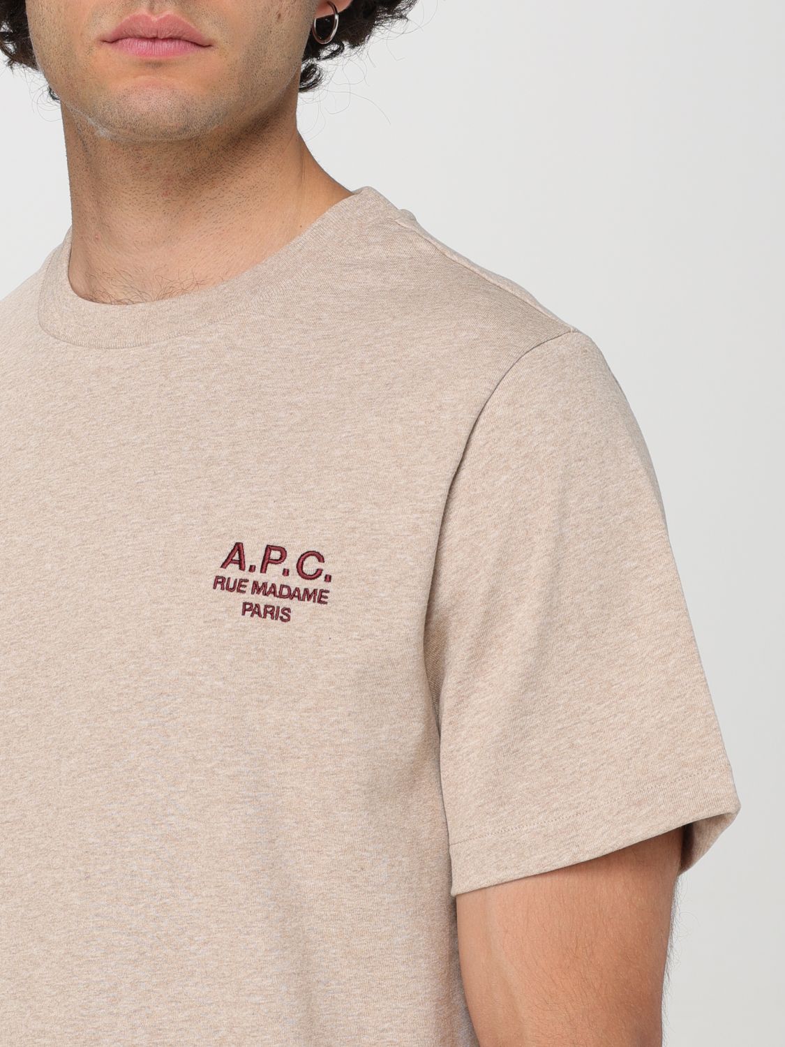 T-Shirt Men color Beige