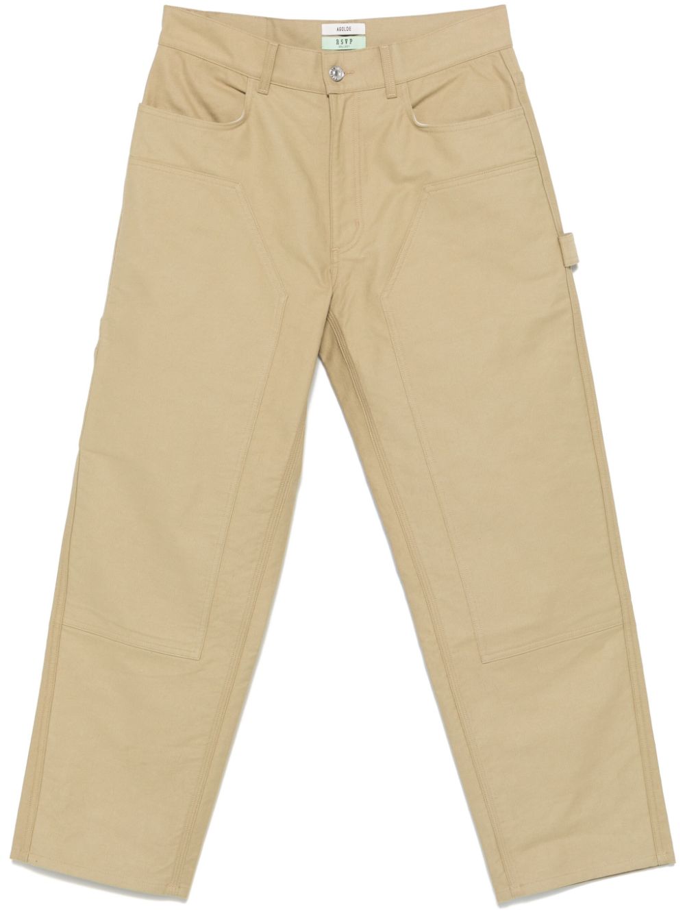 X RSVP Gallery Ewing Carpenter trousers - Green
